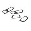 momocar ABS Carbon Fiber Door Inner Handle Bowl Frame Trim