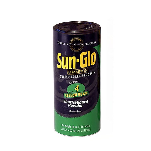 Sun-Glo #4 Speed Shuffleboard Powder Wax 16 oz