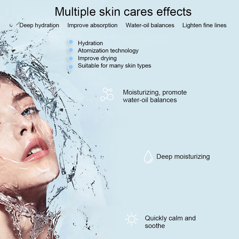 Household Portable Handheld Hydrating Nanometer Spray High Pressure O2 Injection