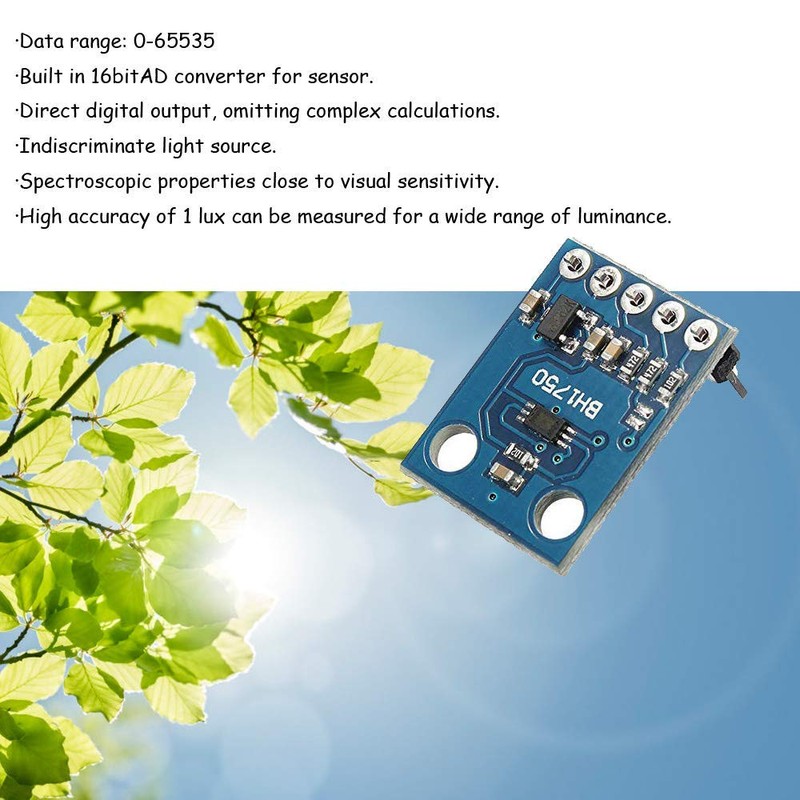 ICQUANZX 3pcs GY-302 BH1750FVI Digital Light Intensity Sensor Detector Module