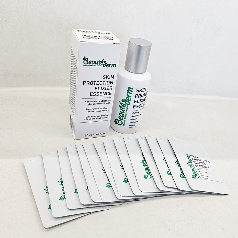 Skin Protection Elysian Essence 50ml+Sample Bulk Bottederm Cool Soothing Mask