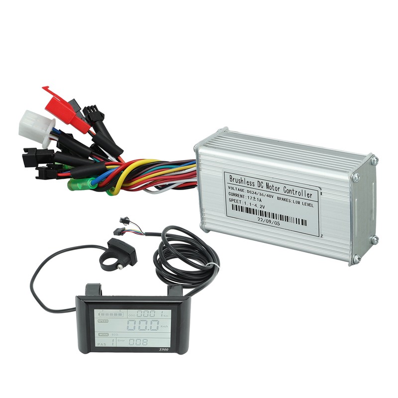 Electric Bicycle Brushless Controller Kit 3 Mode Sine Wave Scotter