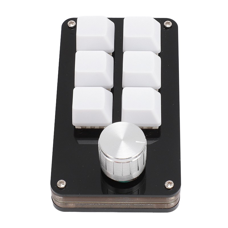 Mini 6 Key Keypad with Knob Custom Programming Hot Swappable