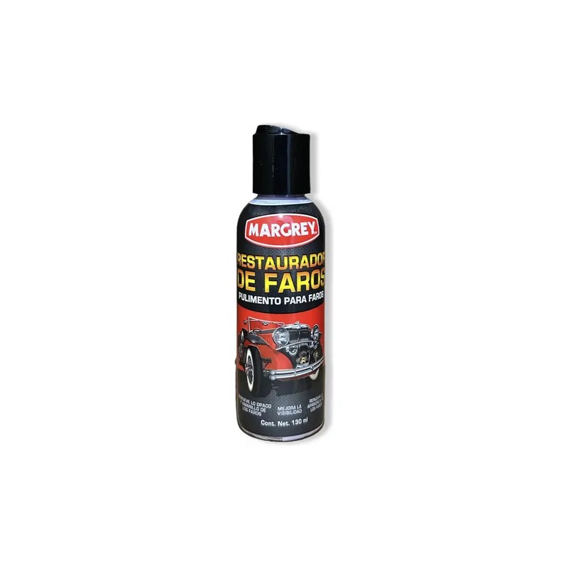 Restaurador Para Faros Pieza 130 Ml Margrey Excelente Acabad