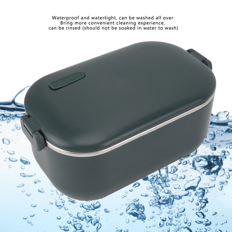 Electric Lunch Box Water Free Fast Efficient 360 Degree Even