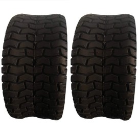 PARTS-DIYER Set of 2 15x6.00-6 Lawn & Garden Mower Golf Cart Turf Tires Tractor Tubeless 2 Ply Rated 15x6x6