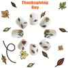 SINSEN Fall Press on Nails Short - Maple Leaf Press