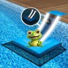 HKZ Pool Frog Animal Escape Ramp - Pool Critter Frog