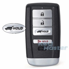KeyMaster 2 for Acura MDX RDX 2014 2015 2016 2017-2020 Smart Keyless Remote Key Fob KR5V1X