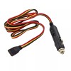 RoadPro RPPSCBH-3CP 3-Pin Plug/12V Plug Fused Replacement CB Power Cord