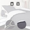 Janine 20020 Tango Mako Soft Seersucker Reversible Bed Linen 135