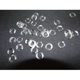 Plastic roman blind rings 13mm - sold loose in 100s