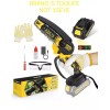 TOOLIFE Mini 6 Inch Rechargable Chainsaw 550W Motor 21V Battery