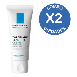 Combo Roche Posay Crema Sensitive Toleriane 40ml Momento Aplicación Día Noche Tipo Piel Seca Sensible