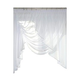 Made from Top Curtain Voile New Top Designer Curtains SET beautiful AG8 of Modern