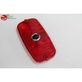 Classic GM 60-66 Chevy GMC Pickup Truck Fleetside Blue Dot Tail Lamp Light Lens Bowtie