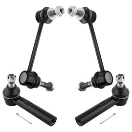 BOXI 4pcs Front Sway Bars Outer Tie Rod End Links Fit for Toyota 4Runner 2003-2009 / for Toyota FJ Cruiser 2007-2009 / for Lexus GX470 2003-2009 | K90677 K90683 ES80378