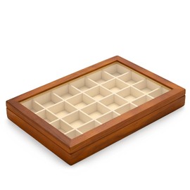 Oirlv Jewellery Organiser Box Vintage Jewellery Box for Necklaces Bracelets Earrings Rings