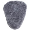 Bicycle seat cover saddle cover Sheepskin color grey (FSB B)