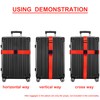 Luggage Straps for Suitcases TSA Approved Travel Belt 4 Pack