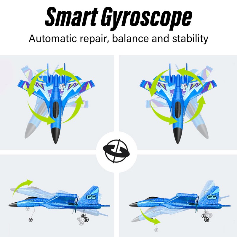 RC Glider Plane Waterproof Drop Resistant Dual Motor Remote Control