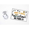 Home is where we park it - funny retro decorative