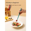 5-Pair Hongmeru Fibreglass Chopsticks Set | Reusable Non-Slip Kitchen Utensils,