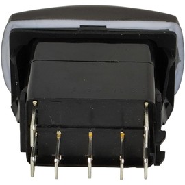 XYZIL 7 Pin ON-Off-ON Rocker Switch AM147344 Compatible with John Deere Gator Utility Vehicle 620I 625I HPX 4X2 RSX850I XUV550 S4 XUV560E XUV590E XUV590I XUV825M XUV835E XUV855E XUV865E