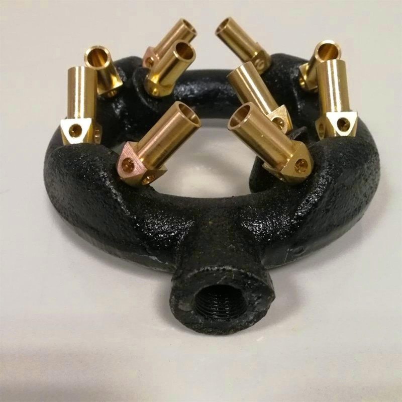 Brass Gas Burner Jet Tips Crossed Burner Nozzle Propane Gas