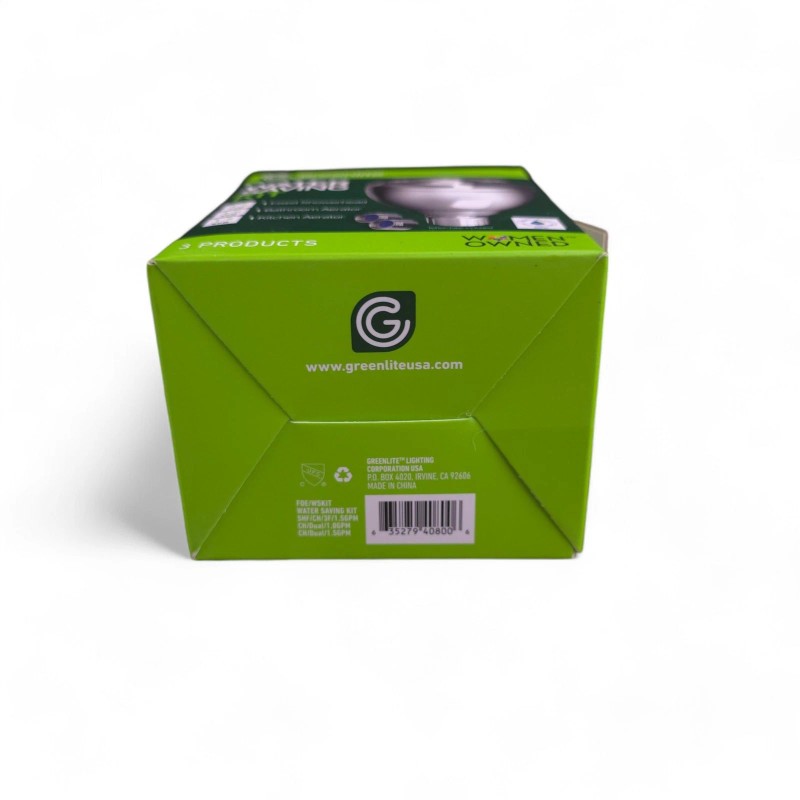 SeeTitle Greenlite Water Saving Kit Low FLow Shower Head &