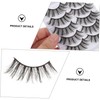 Healvian 1 Box Natural Dense False Eyelash Extensions for Women