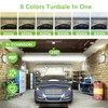 Zi-ZOHNSON 6 Pack 6CCT Tunable 4FT led Shop Lights for