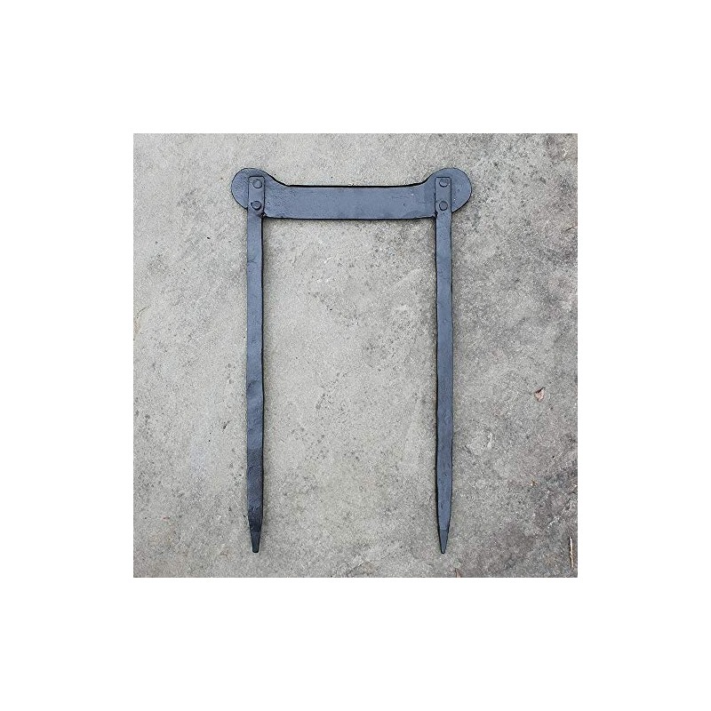 Achla Designs BS-03 Metal Boot Scraper Outdoor, Black 17"L
