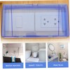 jojofuny Bathroom Outlet Cover 2 Slots Socket Shell Wall Protector