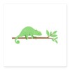 CafePress Chameleon Lizard Square Car Magnet 3 X 3 Square