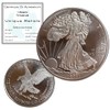 Unique Metals Titanio Walking Liberty Round de 1 Onza