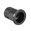 sourcing map M10 Rivet Nuts, Thread Half Hexagonal Carbon Steel