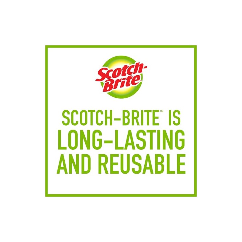 Scotch-Brite Dobie Scrubber Great for Non-Stick Cookware