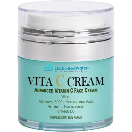 Matrixyl 3000 Peptide Face Cream with Hyaluronic Acid, Retinol, Collagen & Vitamin C – Anti-Aging Moisturizer – 1oz