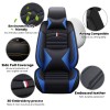 For Ford Car Seat Covers Leather Full Set 5-Seats Front