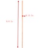 Welding Rod, 10 Pcs 9.8 Inch 15% Flat Silver Phosphorus