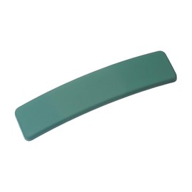 Nakanoya AMBT50 Barrette, 2.4 inches (60 mm), Plastic, Resin, Hair Clip, Solid, Simple, Dull Color, Square, Rectangle, Curve, Matte, Matte, Matte, Polished, Small, Small, Small, Small, Lightweight,