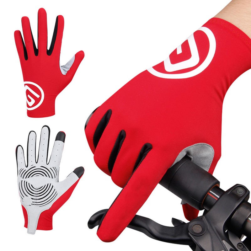 GIYO Touch Screen Long Full Fingers Gel Sports Cycling Gloves