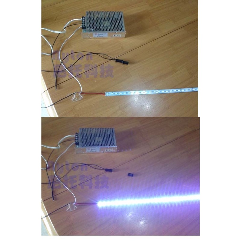 Xin-sheng 110V Wired Door Magnetic Switch Closet Switch Hidden Mounted