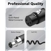 CERRXIAN Mini XLR to XLR Coiled Cable 1.64FT 3 Pin