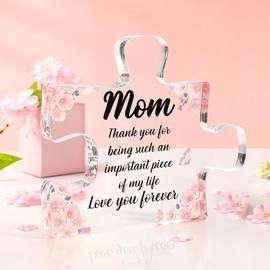 Christmas Gifts for Mom Gifts Acrylic Stocking Stuffers Mom Birthday Gifts New Mom Gifts for Mom Birthday Thank You Gifts Bonus Mom Gifts from Daughters Boy Mom Gifts Mother in Law Birthday Gifts - Color: Sister