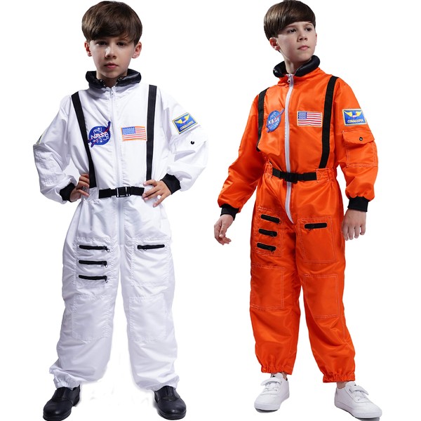 Maxim Party Supplies Kids Astronaut Costume Space Suit Onesie With