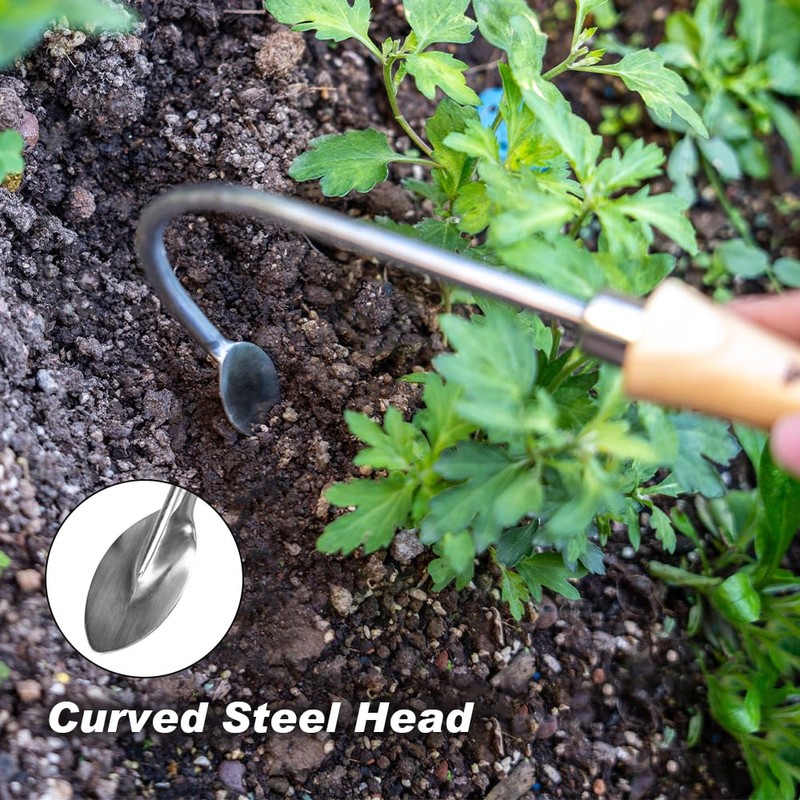 Berry&Bird Weed Puller, Crack Weeder Cultivator Garden Hand Tool, Durable
