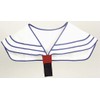 Sailorcollar for adults, white