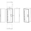 Fire Extinguisher Box Medium Size 19 inch Height / Fire